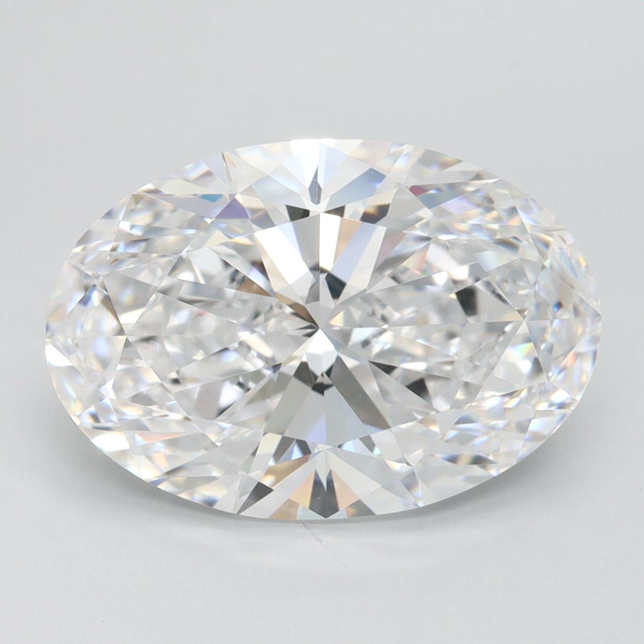 4.39 ct. oval Lab Grown Diamond front image