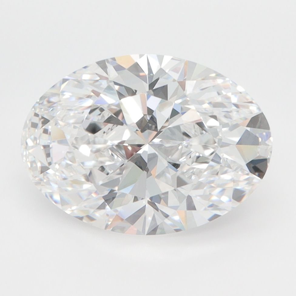 3.05 ct. oval Lab Grown Diamond front image