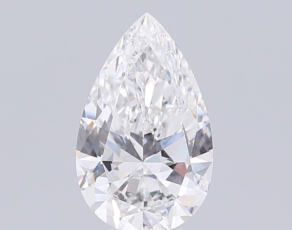 7.04 ct. pear Lab Grown Diamond front image