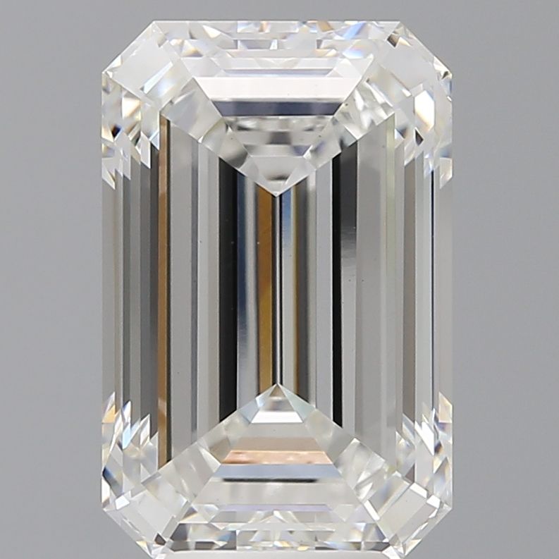 7.05 ct. emerald Lab Grown Diamond front image
