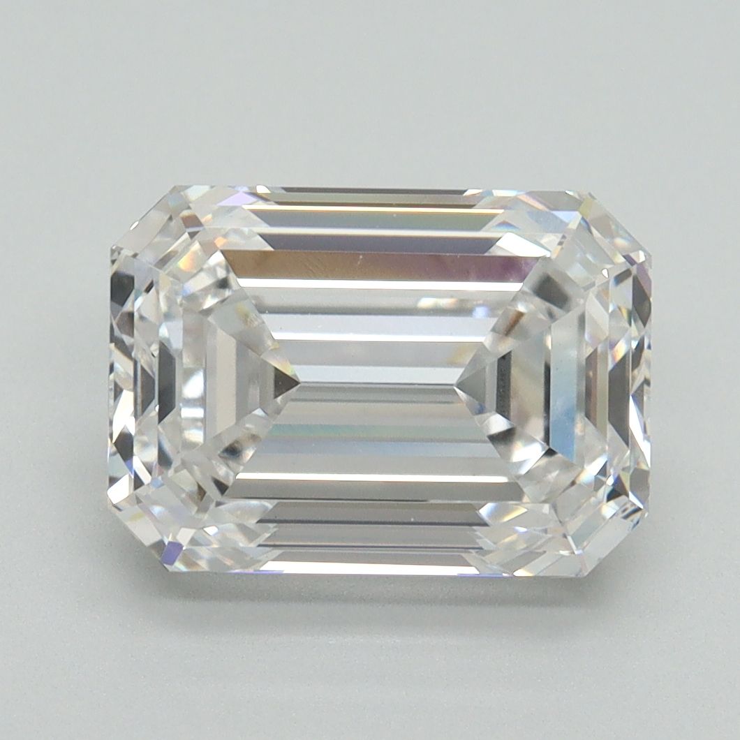 4.09 ct. emerald Lab Grown Diamond front image