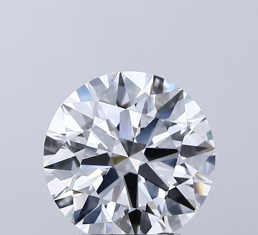 2.54 ct. round Lab Grown Diamond front image