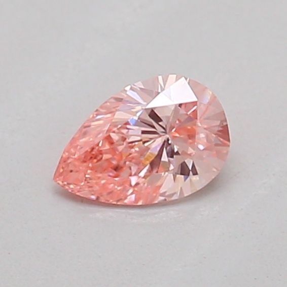 0.18 CT Fancy Vivid Pink PEAR