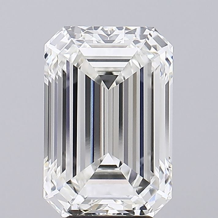 5.10 ct. emerald Lab Grown Diamond front image