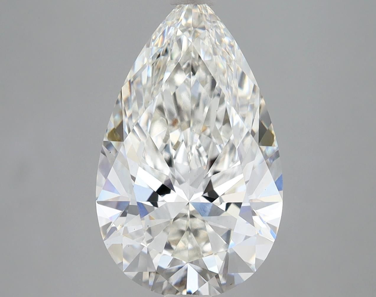 3.81 ct. pear Lab Grown Diamond front image