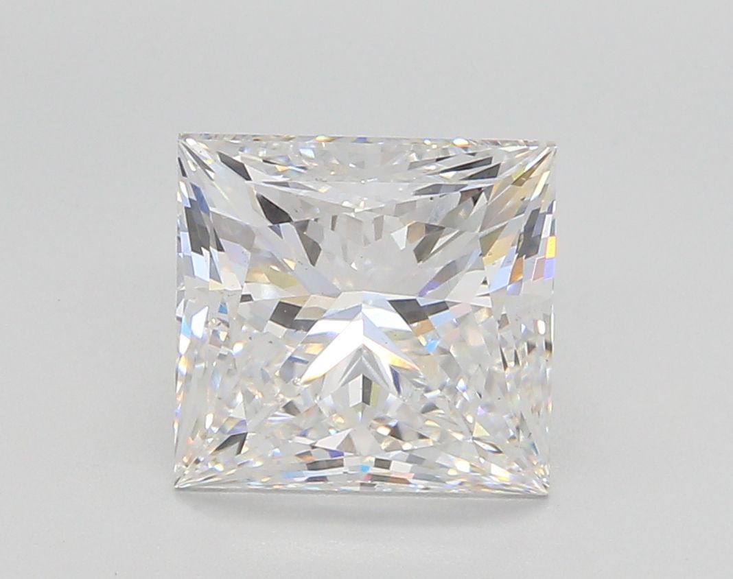3.82 ct. princess Lab Grown Diamond front image