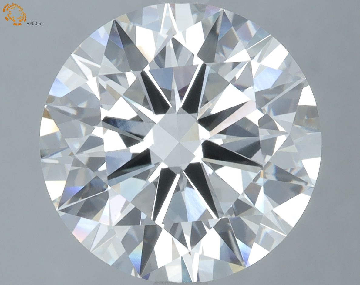 5.11 ct. round Lab Grown Diamond front image