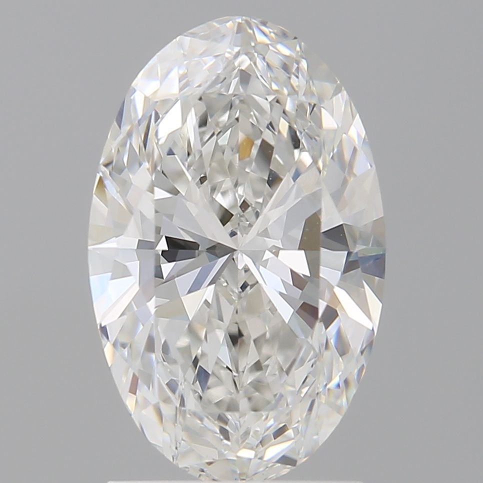 2.01 ct. oval Lab Grown Diamond front image