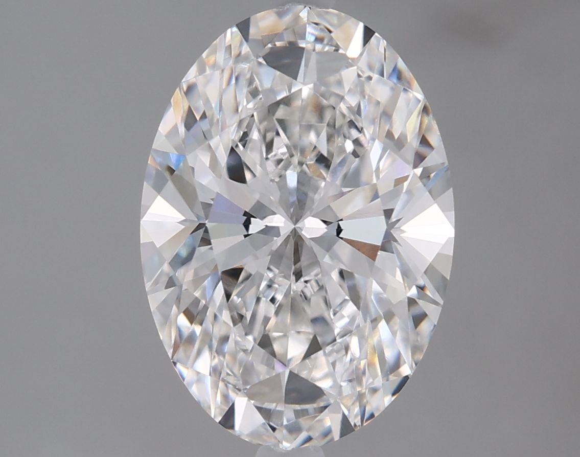 2.08 ct. oval Lab Grown Diamond front image
