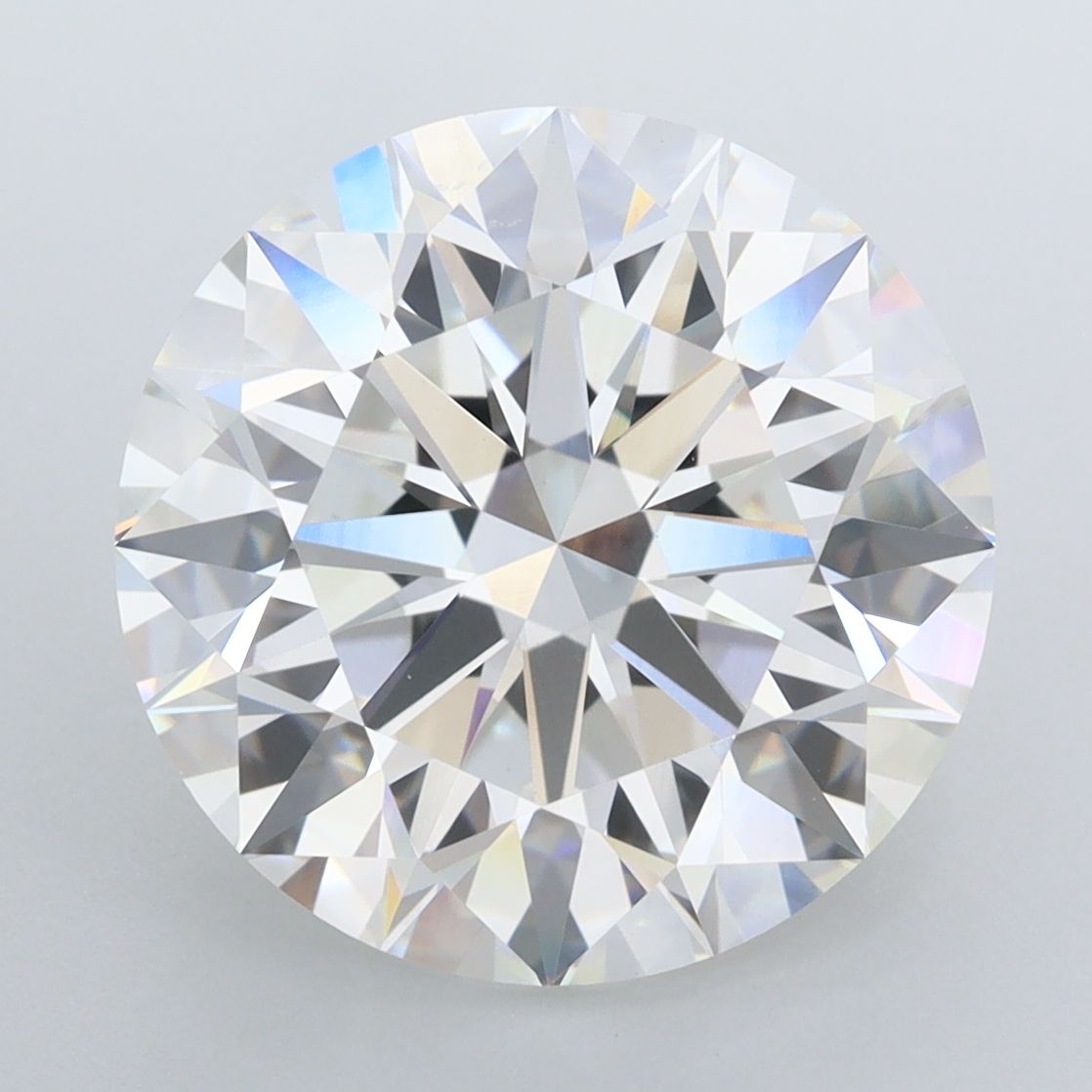 7.02 ct. round Lab Grown Diamond front image