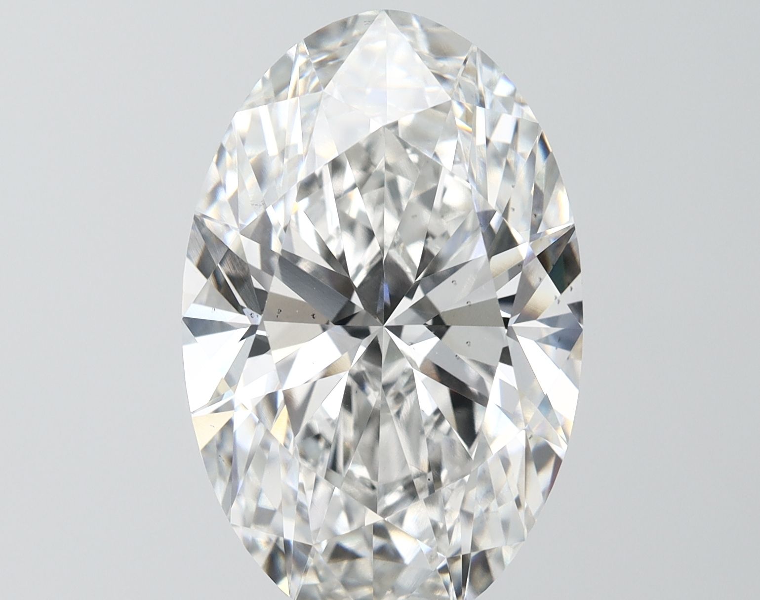 10.03 ct. oval Lab Grown Diamond front image