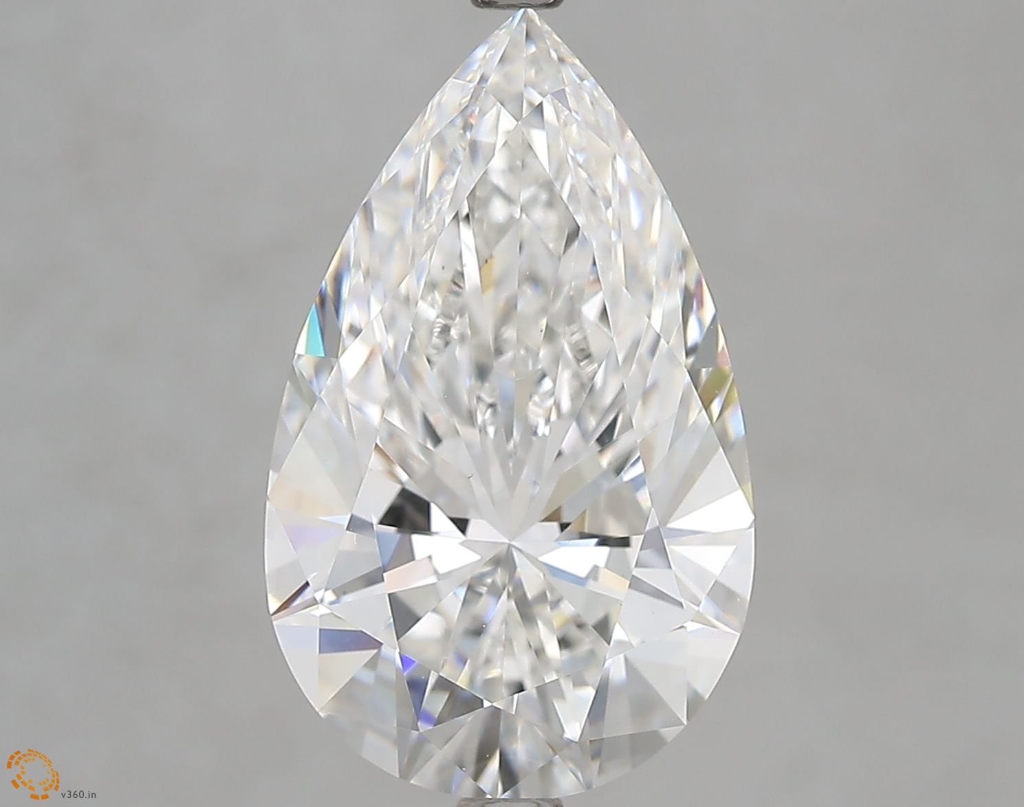 5.09 ct. pear Lab Grown Diamond front image
