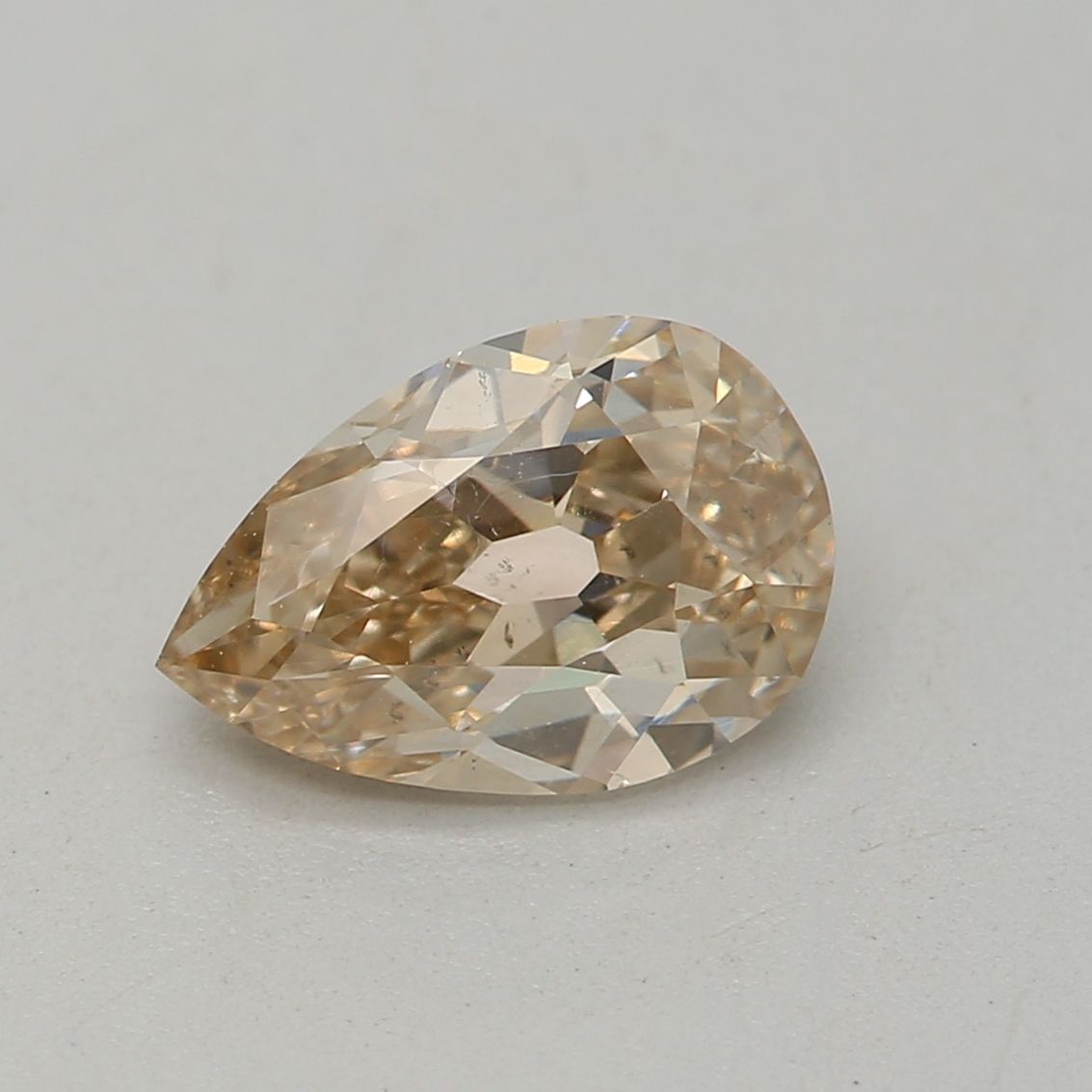Diament 0.74 ct Fancy Light Yellow Brown/SI1