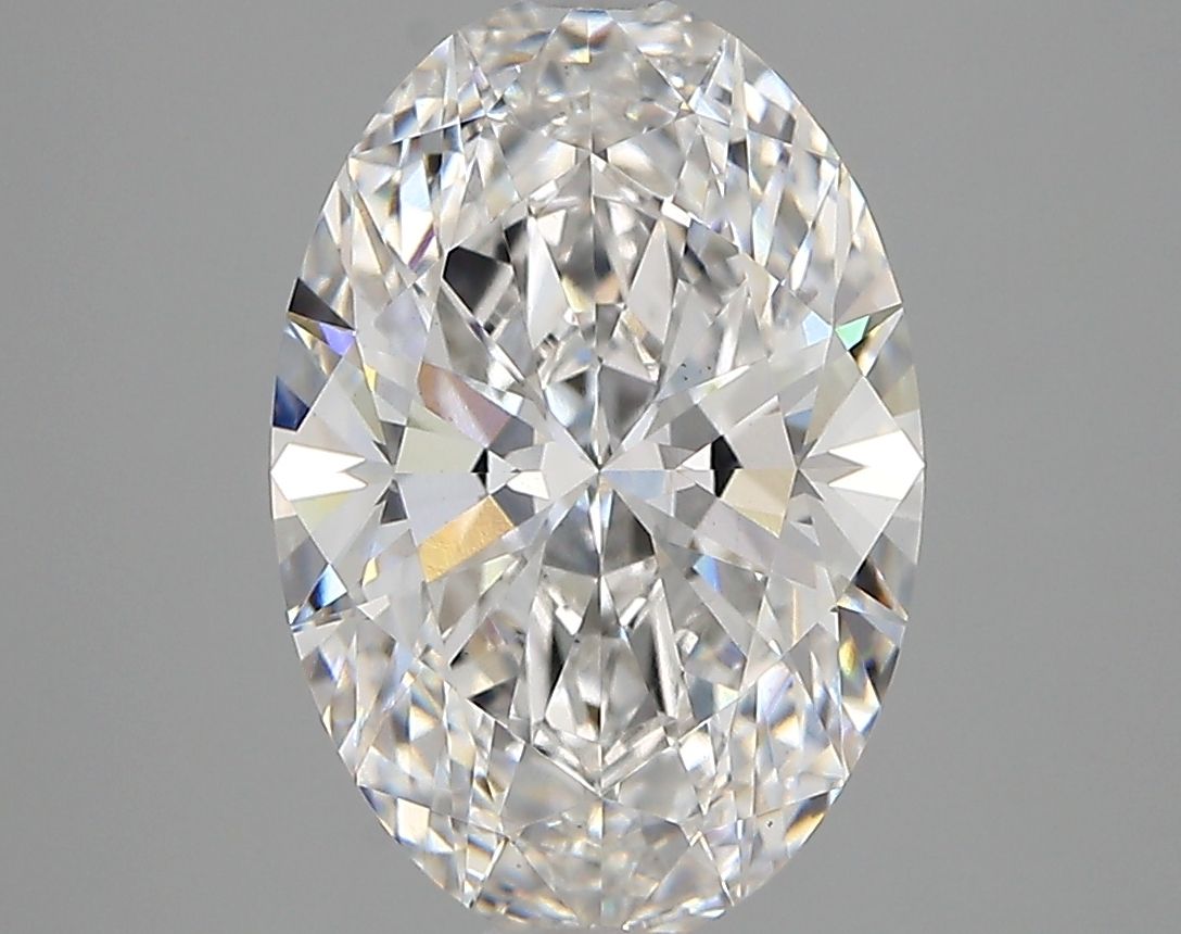 3.40 ct. oval Lab Grown Diamond front image