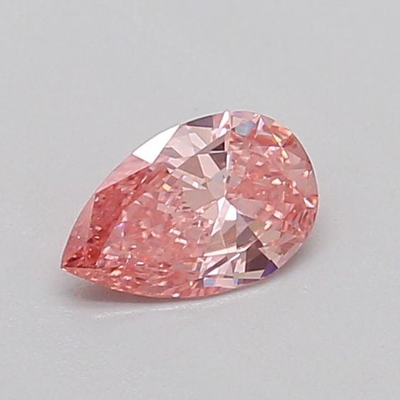 0.32 CT Fancy Vivid Pink PEAR