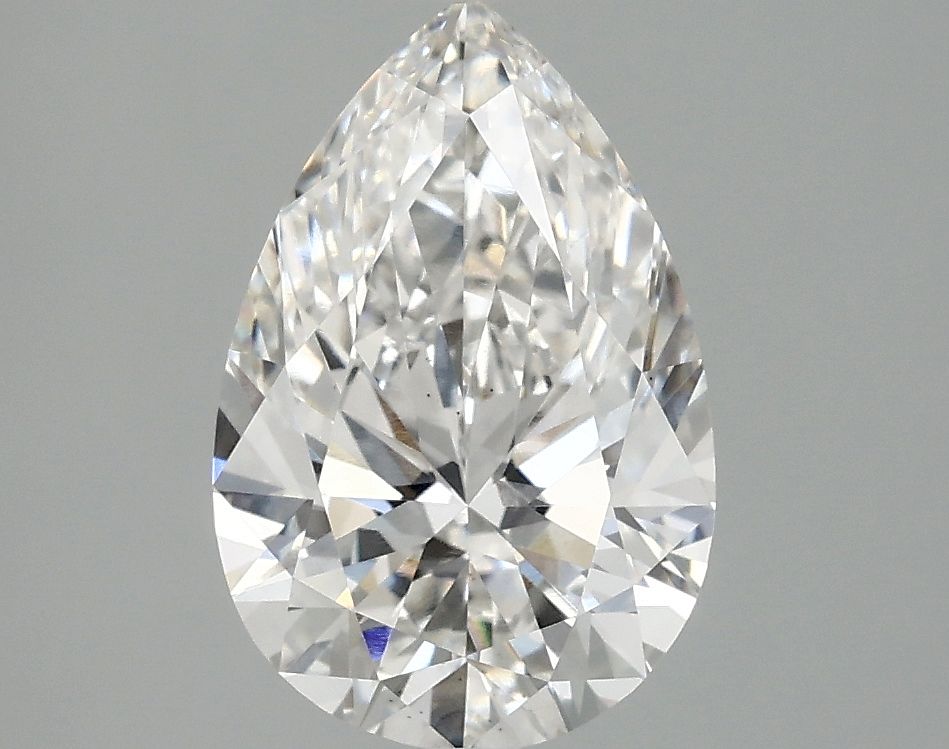 2.10 ct. pear Lab Grown Diamond front image