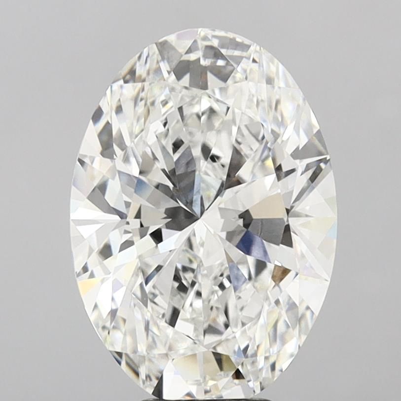 8.04 ct. oval Lab Grown Diamond front image
