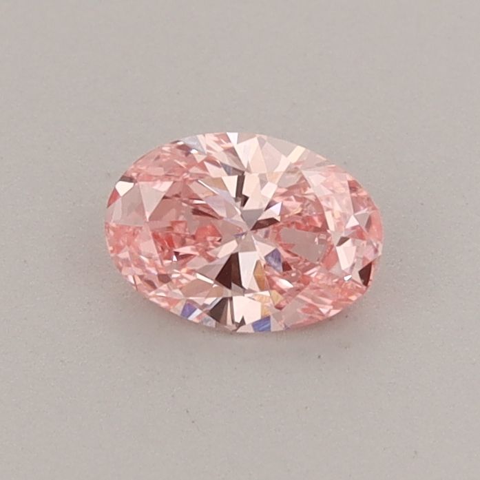 0.34 CT Fancy Vivid Pink OVAL