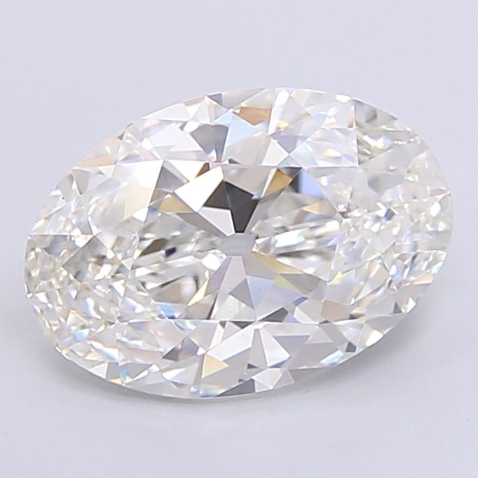 3.04 ct. oval Lab Grown Diamond front image