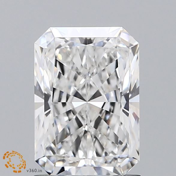 1.57 ct. radiant Lab Grown Diamond front image
