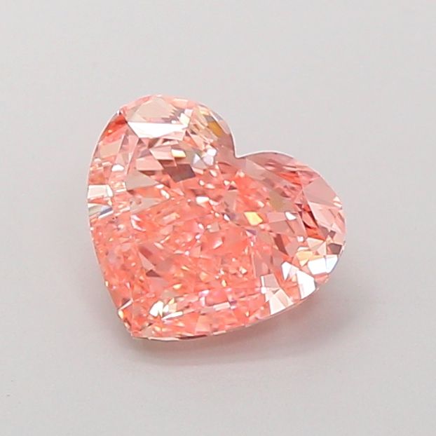 1.5 CT Fancy Vivid Pink HEART