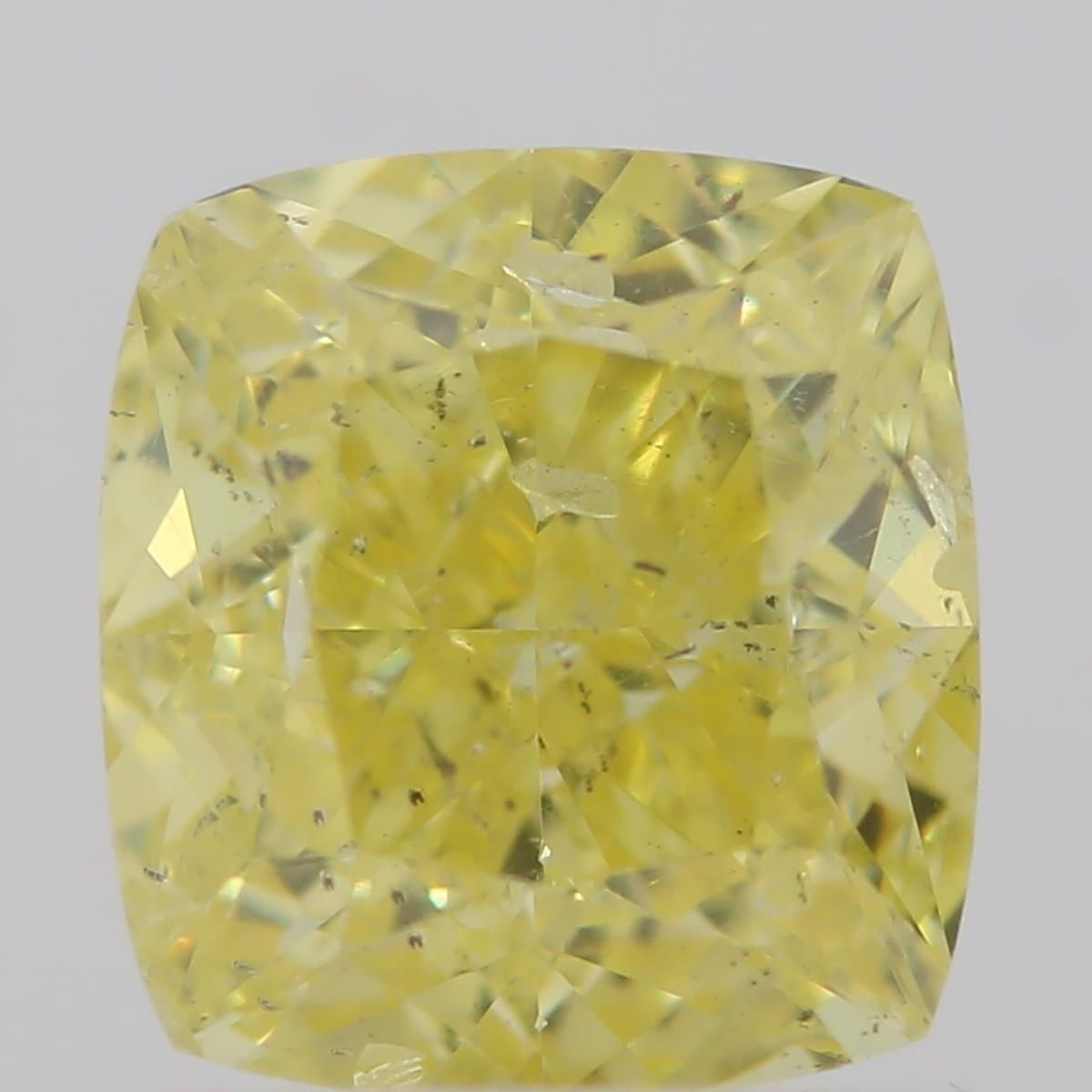 Diament 1.0 ct Fancy Intense Yellow/I1