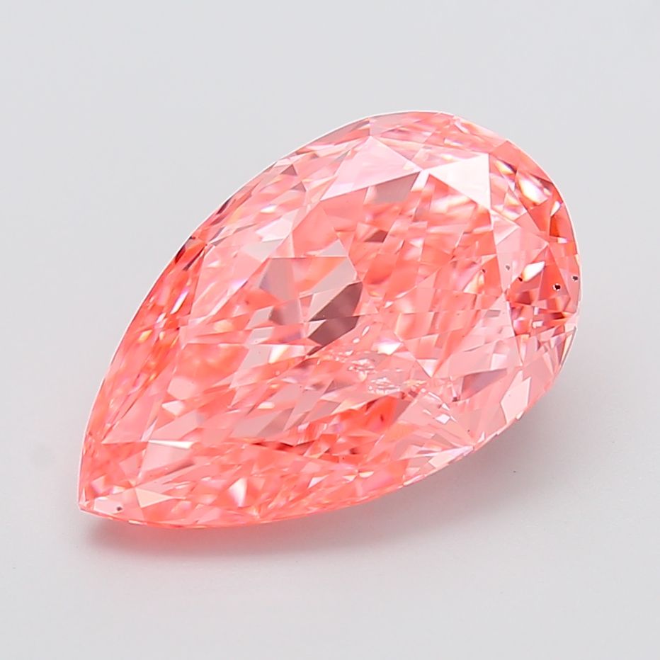8.10 ct. pear Lab Grown Diamond front image