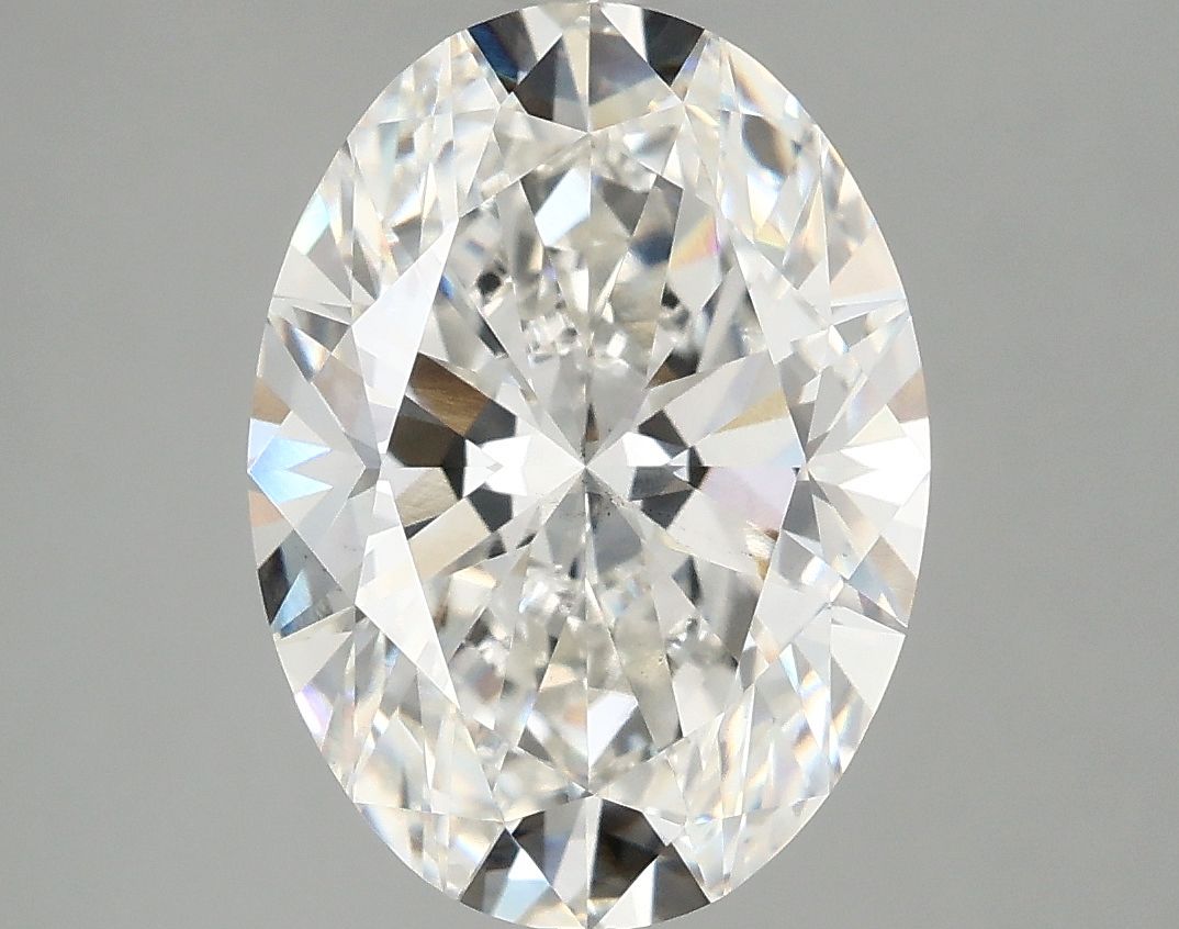 4.06 ct. oval Lab Grown Diamond front image