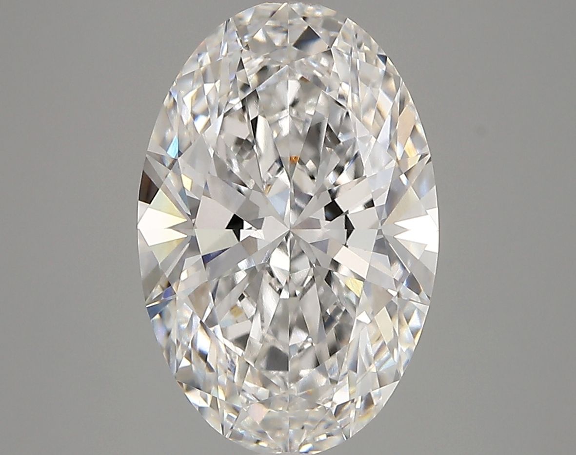 3.89 ct. oval Lab Grown Diamond front image