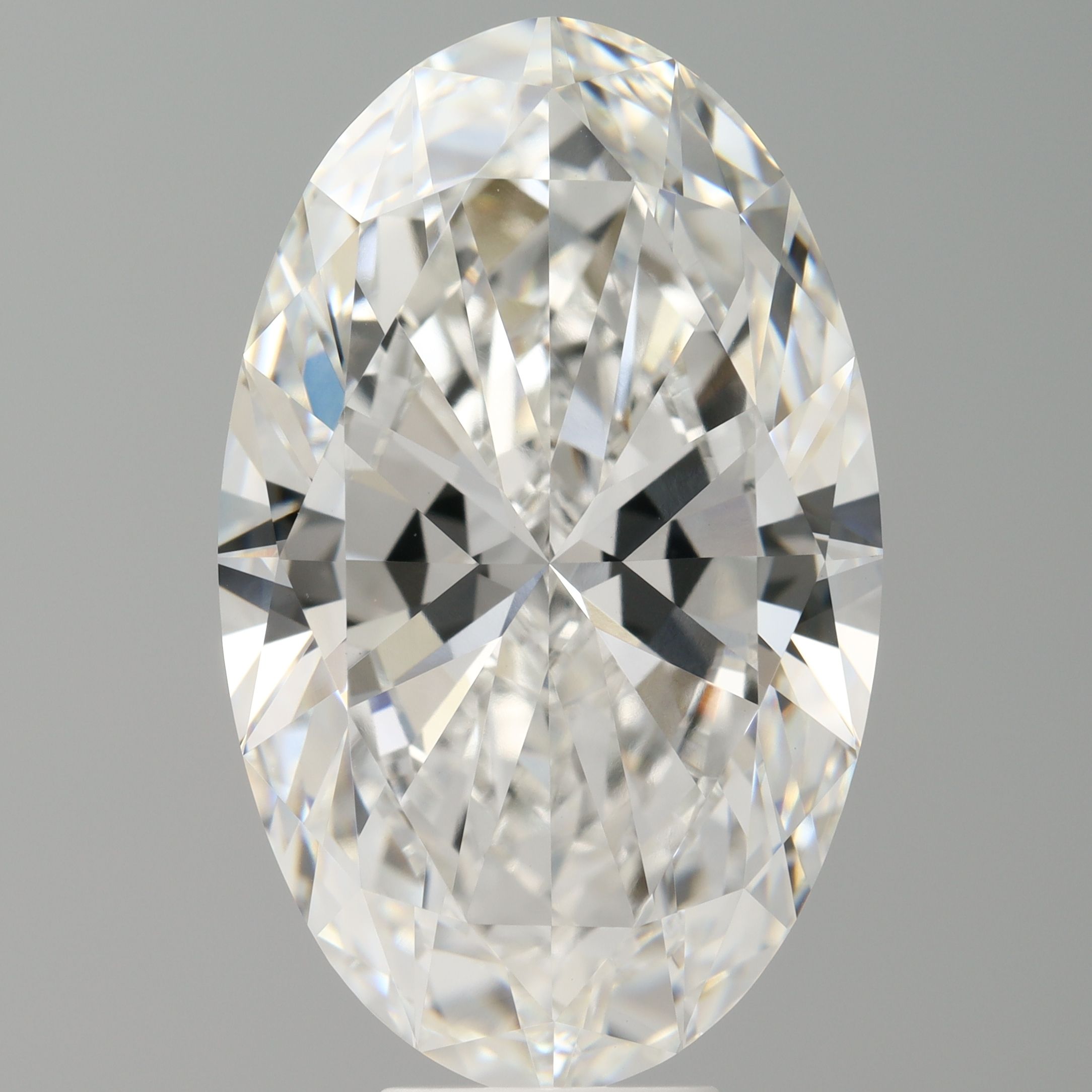 9.56 ct. oval Lab Grown Diamond front image