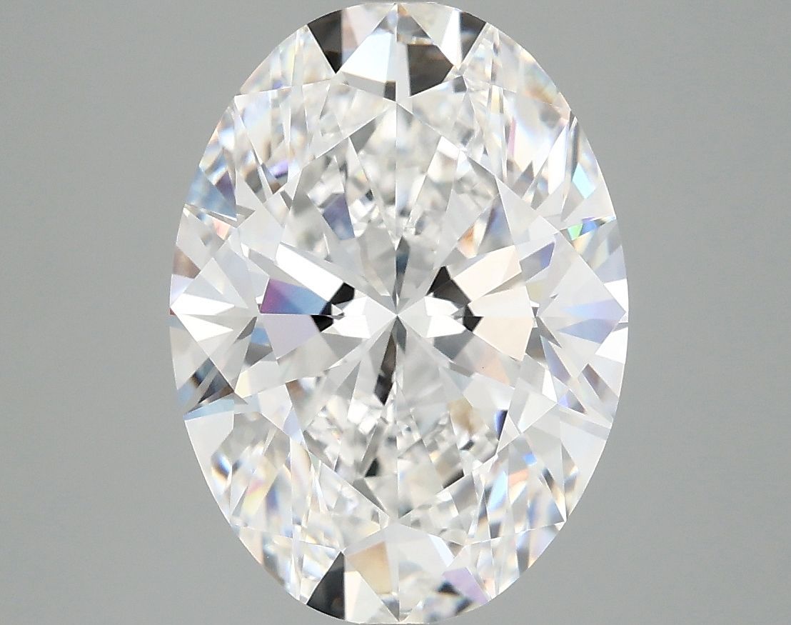 4.90 ct. oval Lab Grown Diamond front image