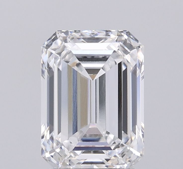 2.59 ct. emerald Lab Grown Diamond front image