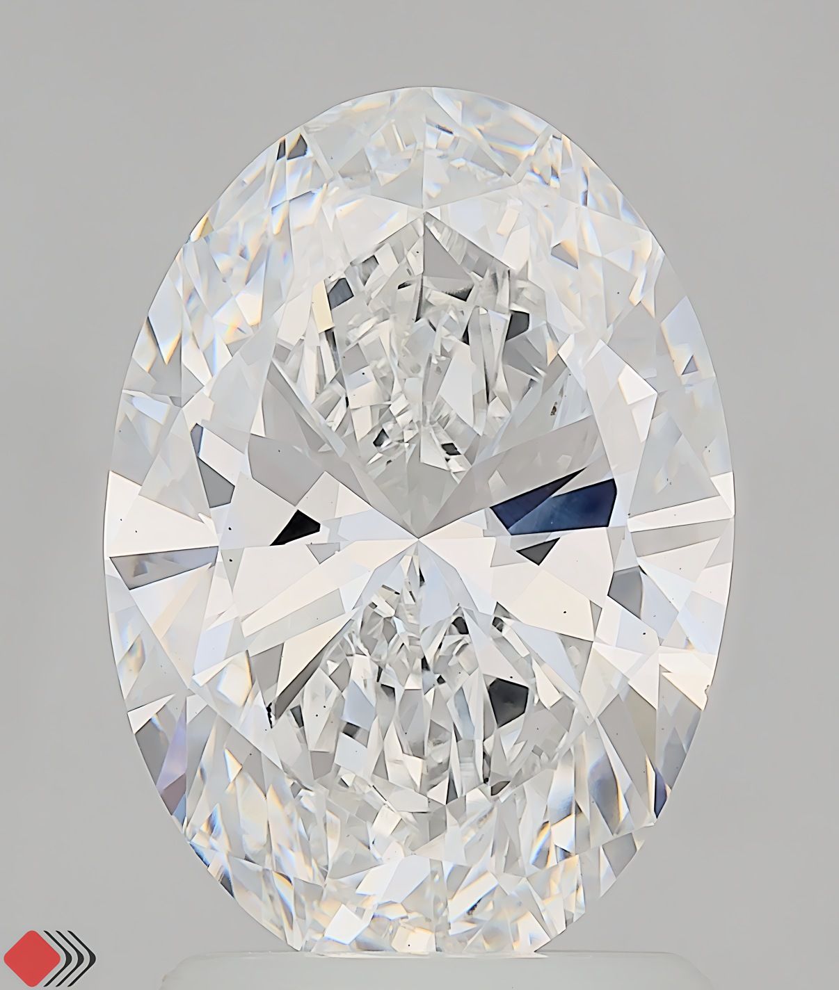 2.01 ct. oval Lab Grown Diamond front image