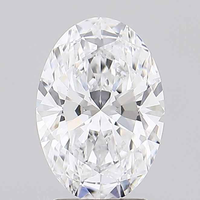 1.57 ct. oval Lab Grown Diamond front image
