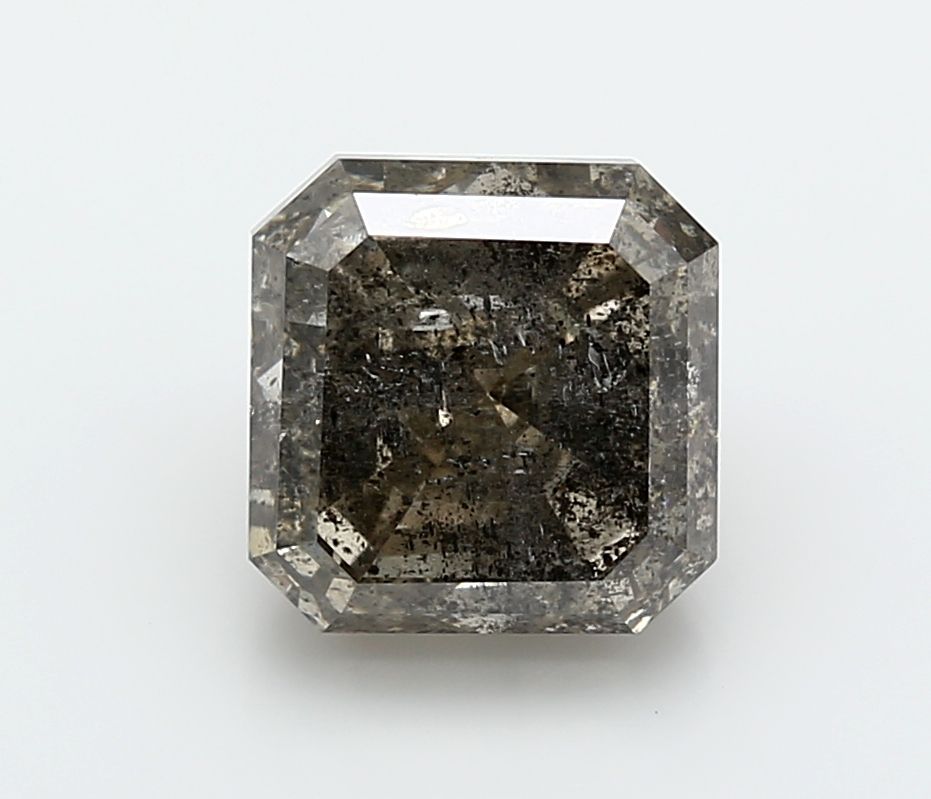 Diament 5.15 ct Fancy Gray/I2