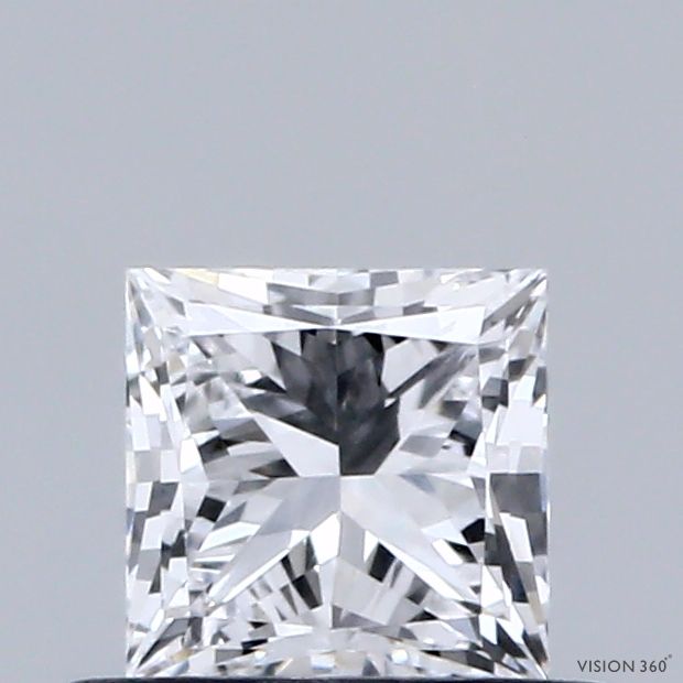 0.61 ct lab-grown Princess Diamond