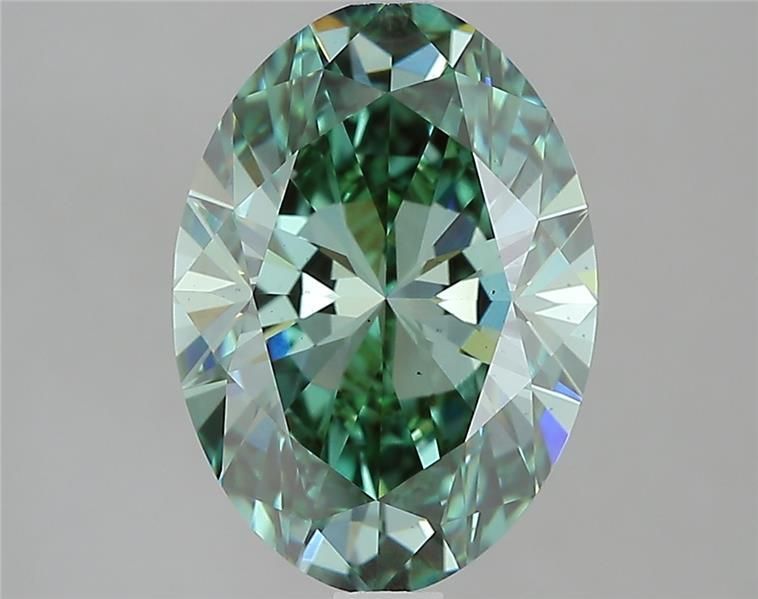 3.63 ct. oval Lab Grown Diamond front image