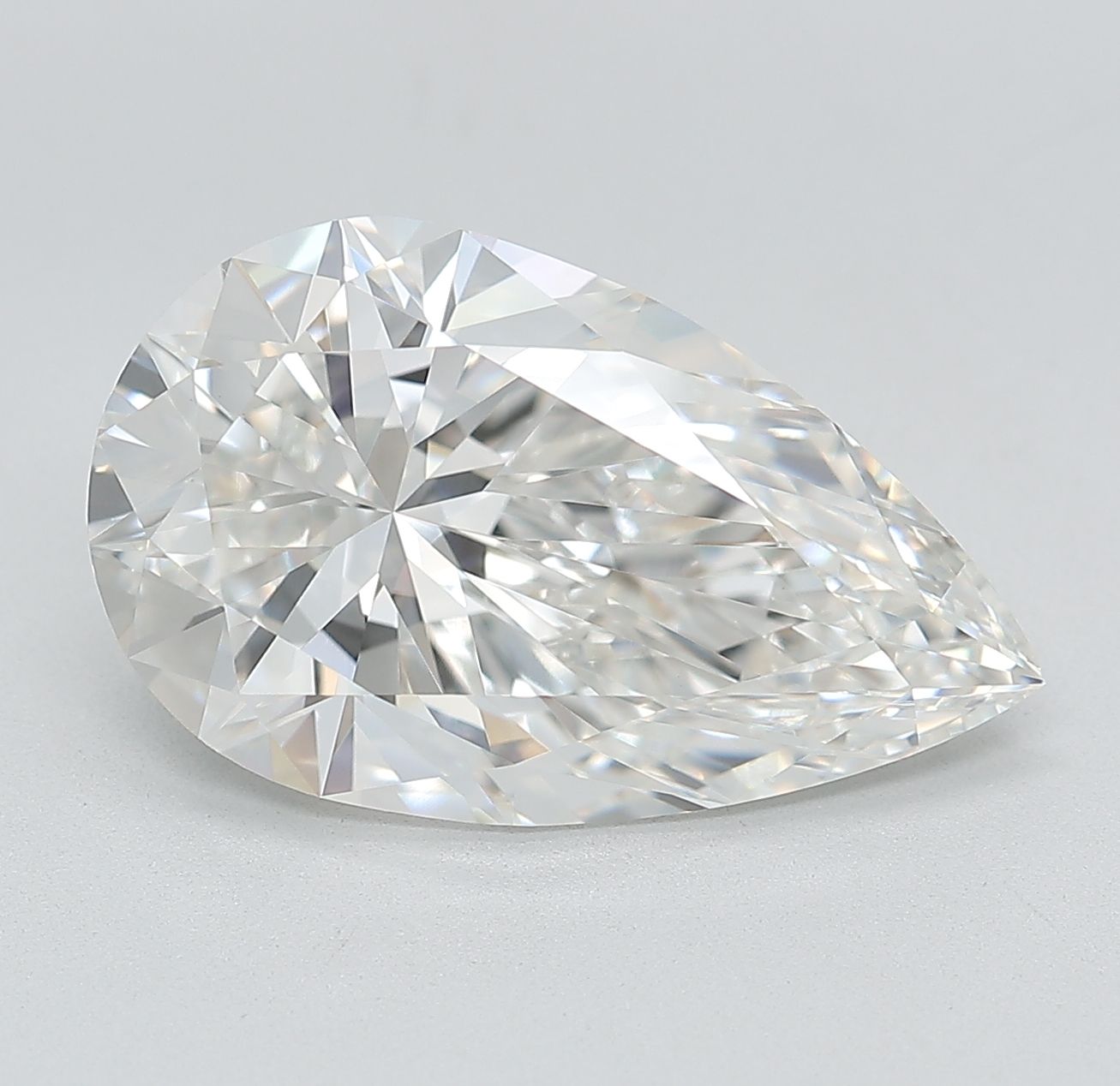 6.15 ct. pear Lab Grown Diamond front image
