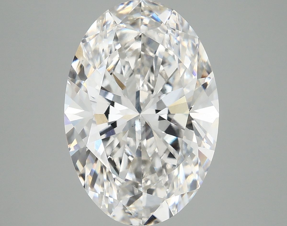 5.03 ct. oval Lab Grown Diamond front image