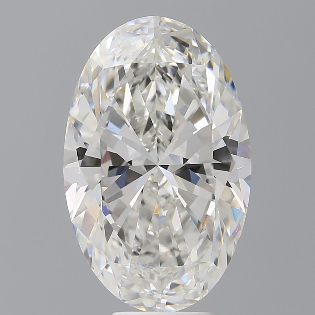 9.09 ct. oval Lab Grown Diamond front image