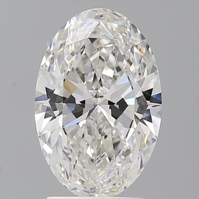 2.60 ct. oval Lab Grown Diamond front image