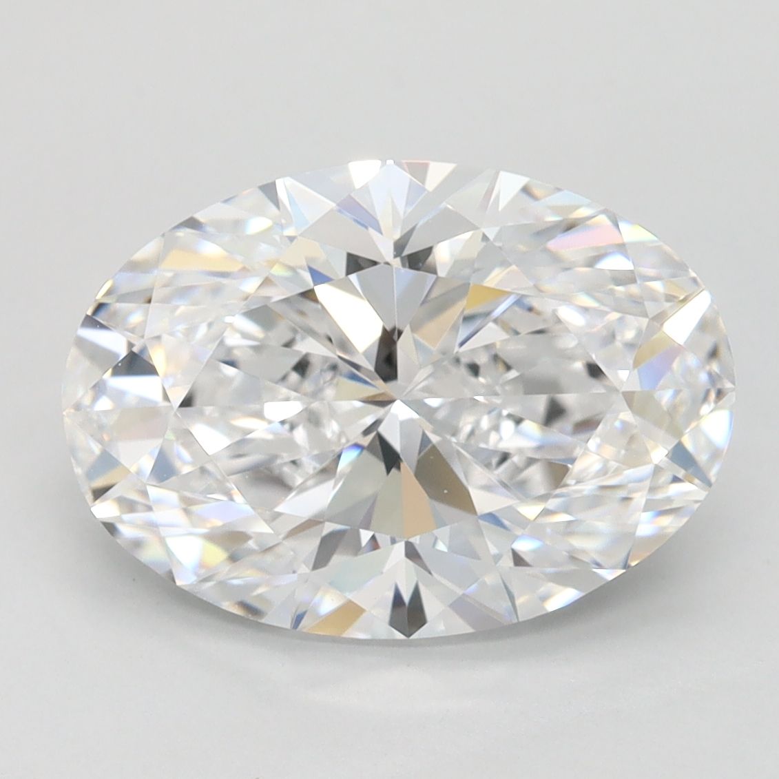 3.21 ct. oval Lab Grown Diamond front image