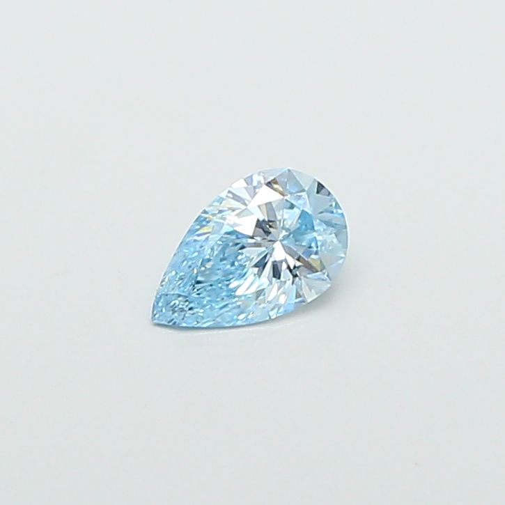 0.49 CT Fancy Vivid Blue PEAR