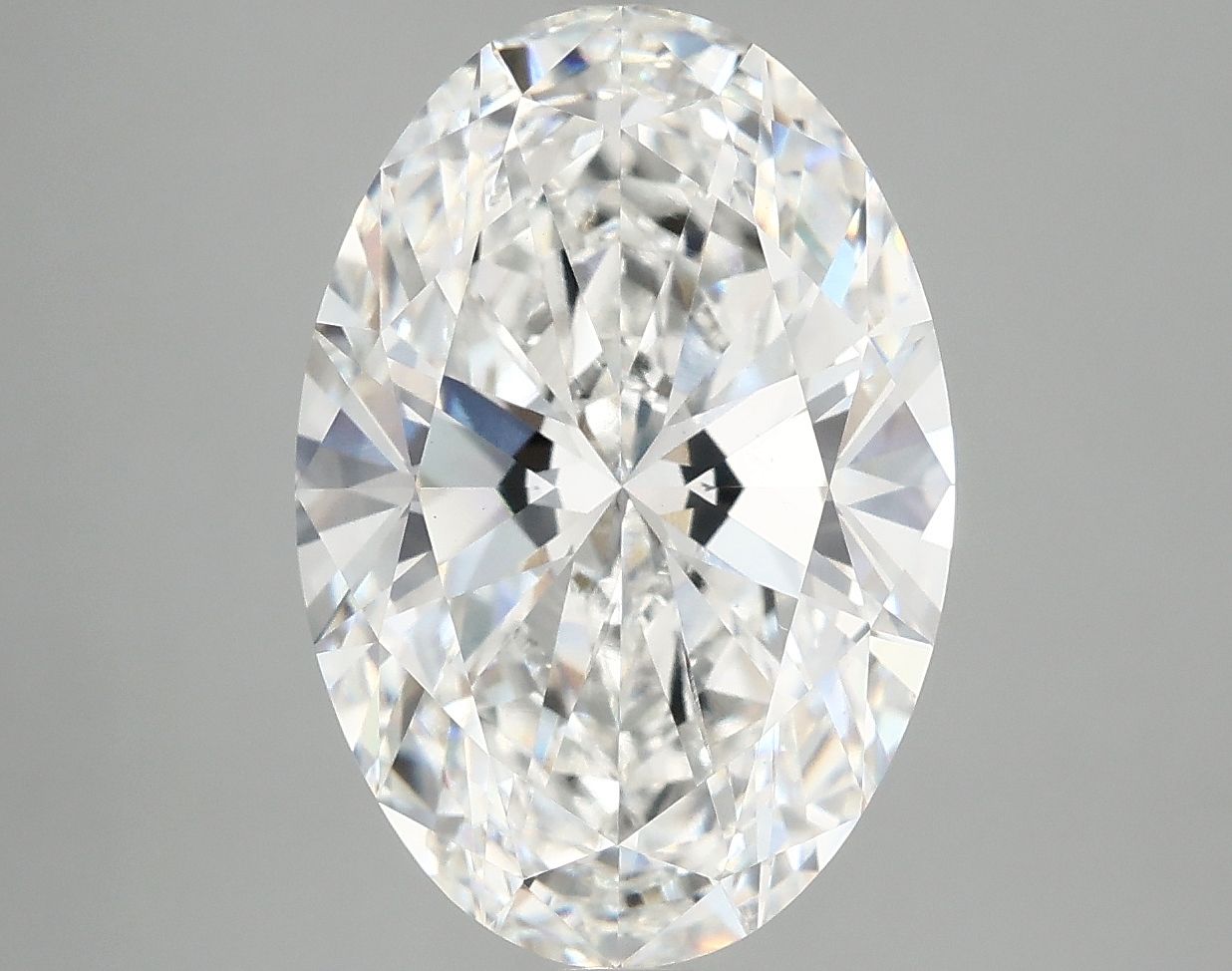 5.00 ct. oval Lab Grown Diamond front image