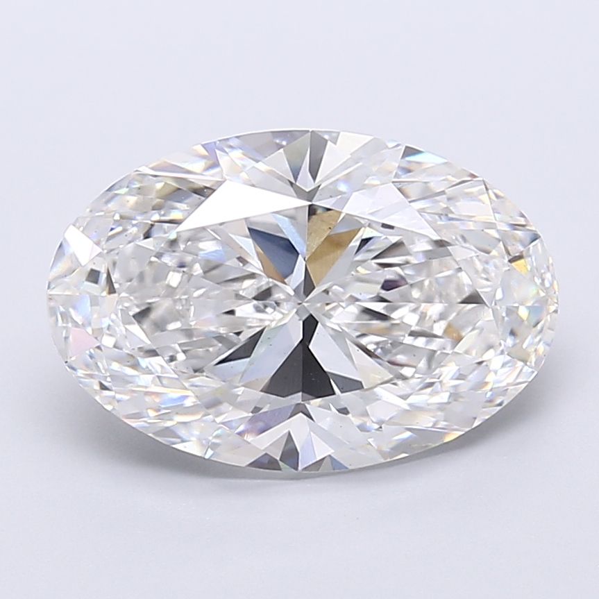 8.01 ct. oval Lab Grown Diamond front image