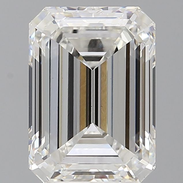 4.08 ct. emerald Lab Grown Diamond front image
