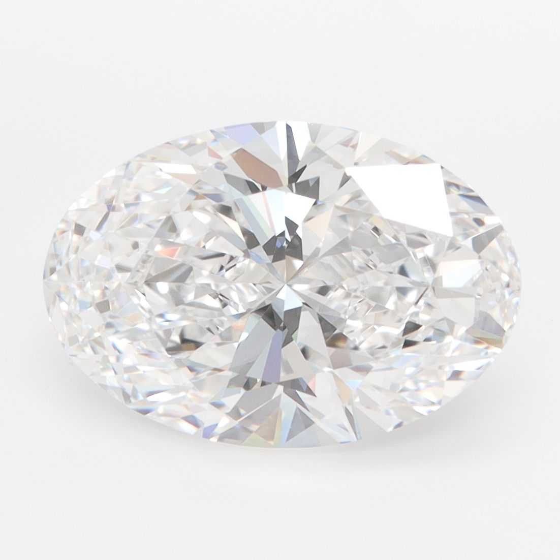 4.02 ct. oval Lab Grown Diamond front image