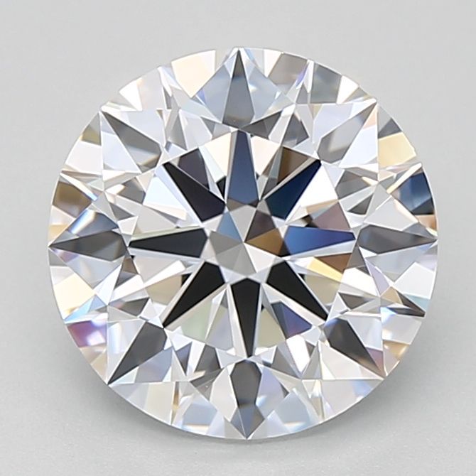 Diamant Rond 3.03 ct - Couleur D - Pureté VVS1