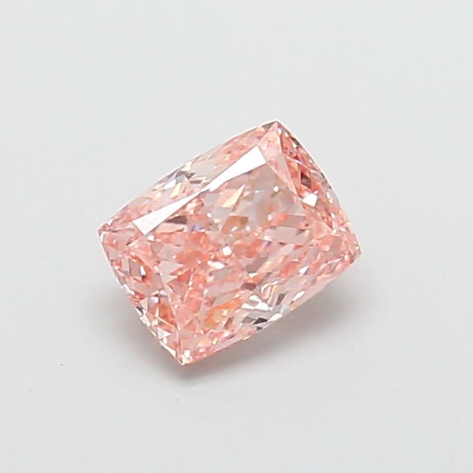 1.53 CT Fancy Intense Pink CUSHION MODIFIED