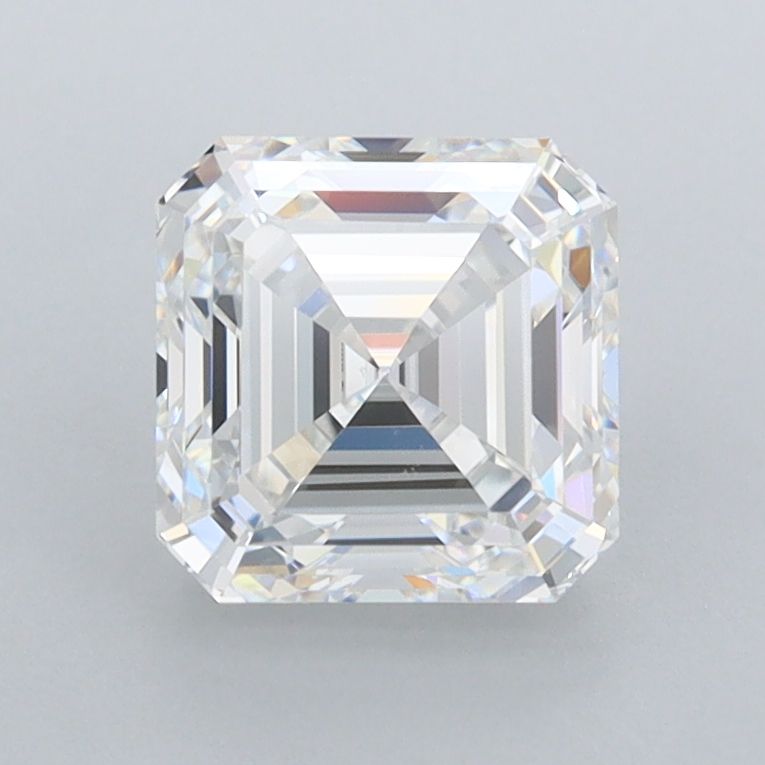1.7 ct lab-grown Asscher Diamond